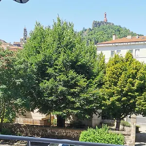 Privee Dans Partage, Centre Ville, Avec Vue Sur Les Monuments Apartment Le Puy-en-Velay